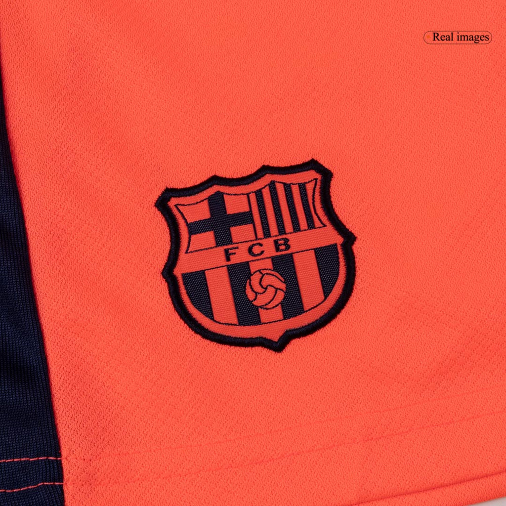 Kid's Barcelona Third Away Football Shirt Kit(Jersey+Shorts+Socks) 2025/26