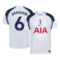 Player Version DRAGUSIN #6 Tottenham Hotspur Home Football Shirt 2025/26 White