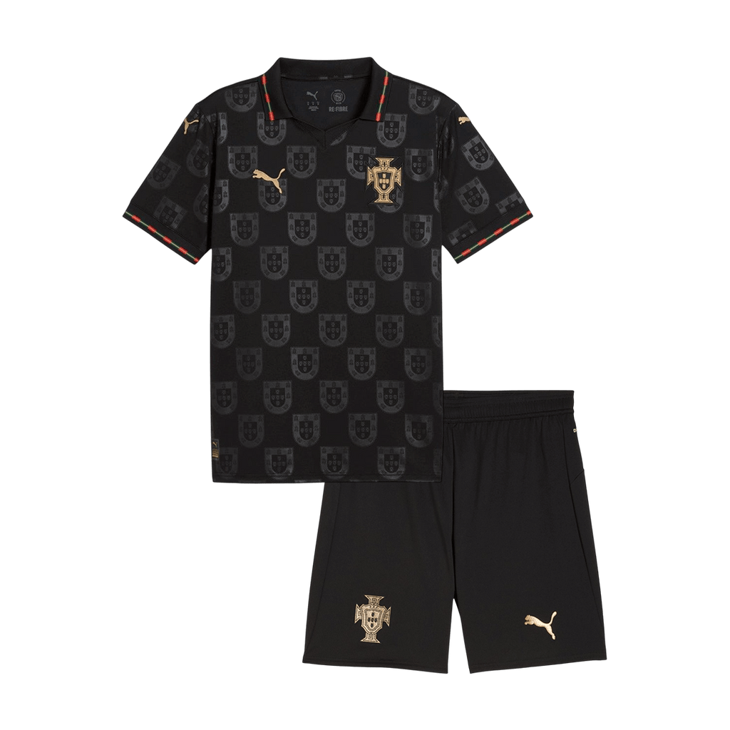 Kid's Portugal Football Shirt Kit(Jersey+Shorts) 2026