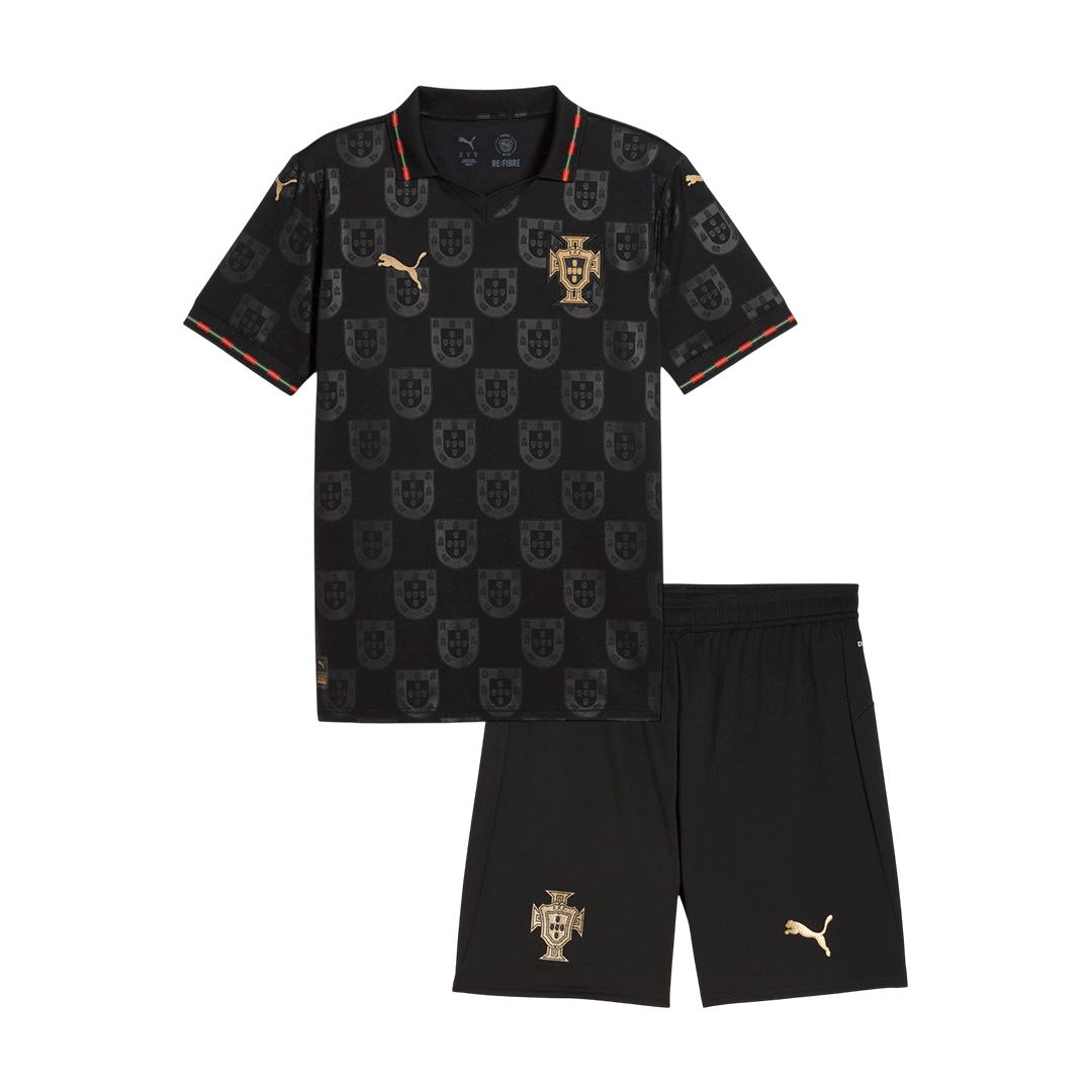 Kid's Portugal Football Shirt Kit(Jersey+Shorts) 2026