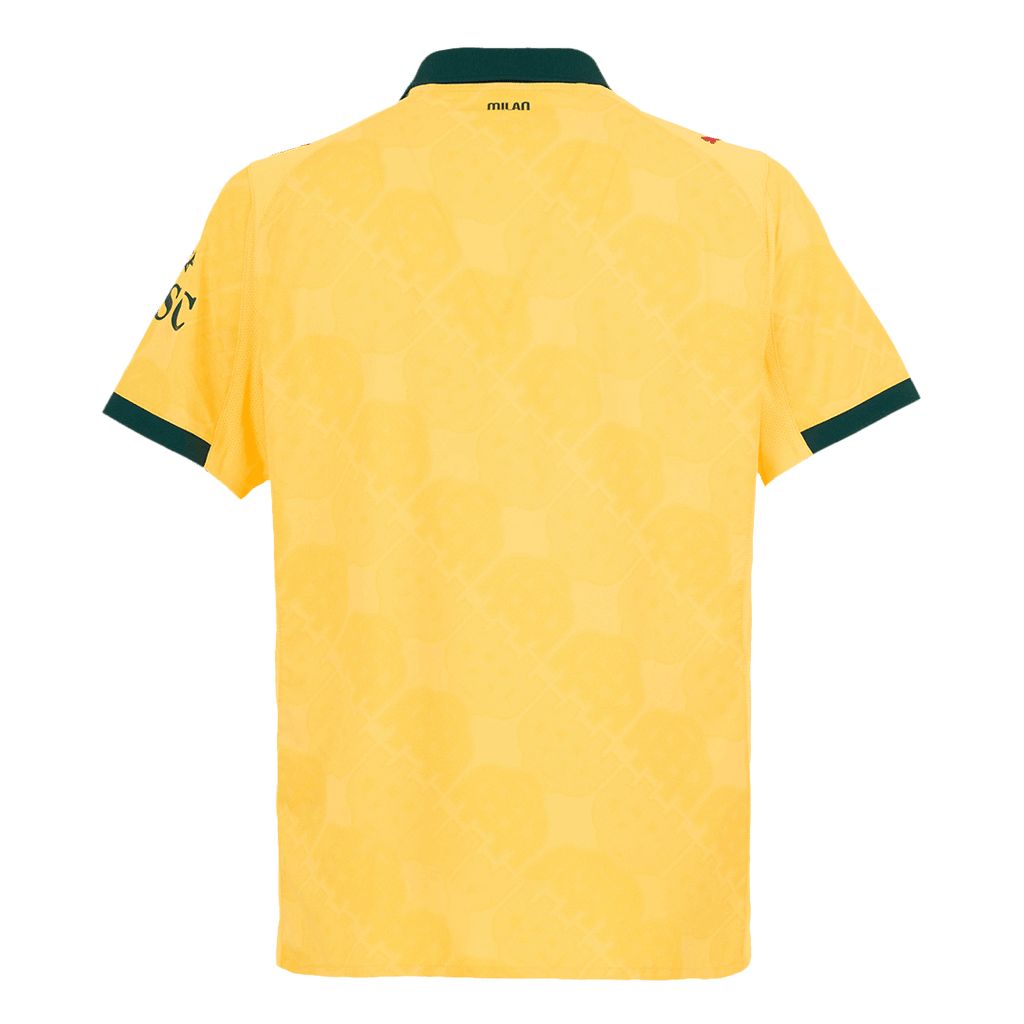 Player Version AC Milan Third Away Football Shirt 2025/26 Yellow