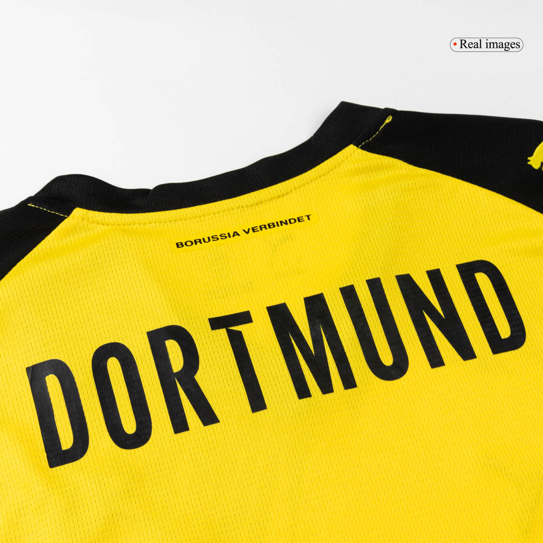 Borussia Dortmund Home Football Shirt Kit(Jersey+Shorts) 2025/26 Yellow