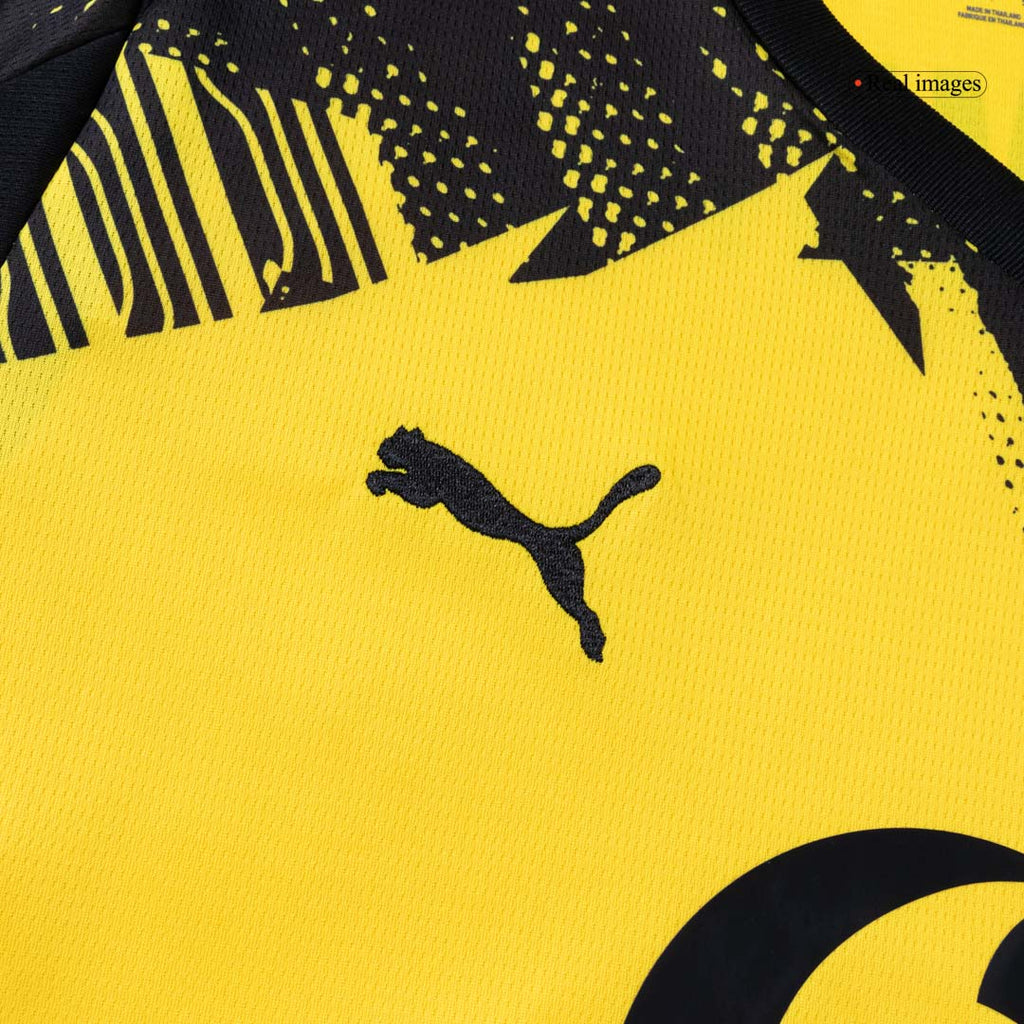 Borussia Dortmund Home Football Shirt Kit(Jersey+Shorts) 2025/26 Yellow