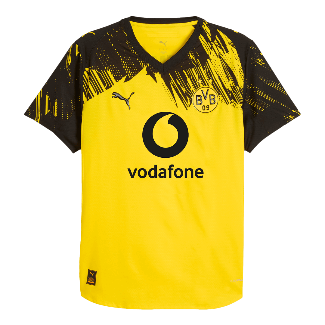 Player Version Borussia Dortmund Home Football Shirt 2025/26 Yellow