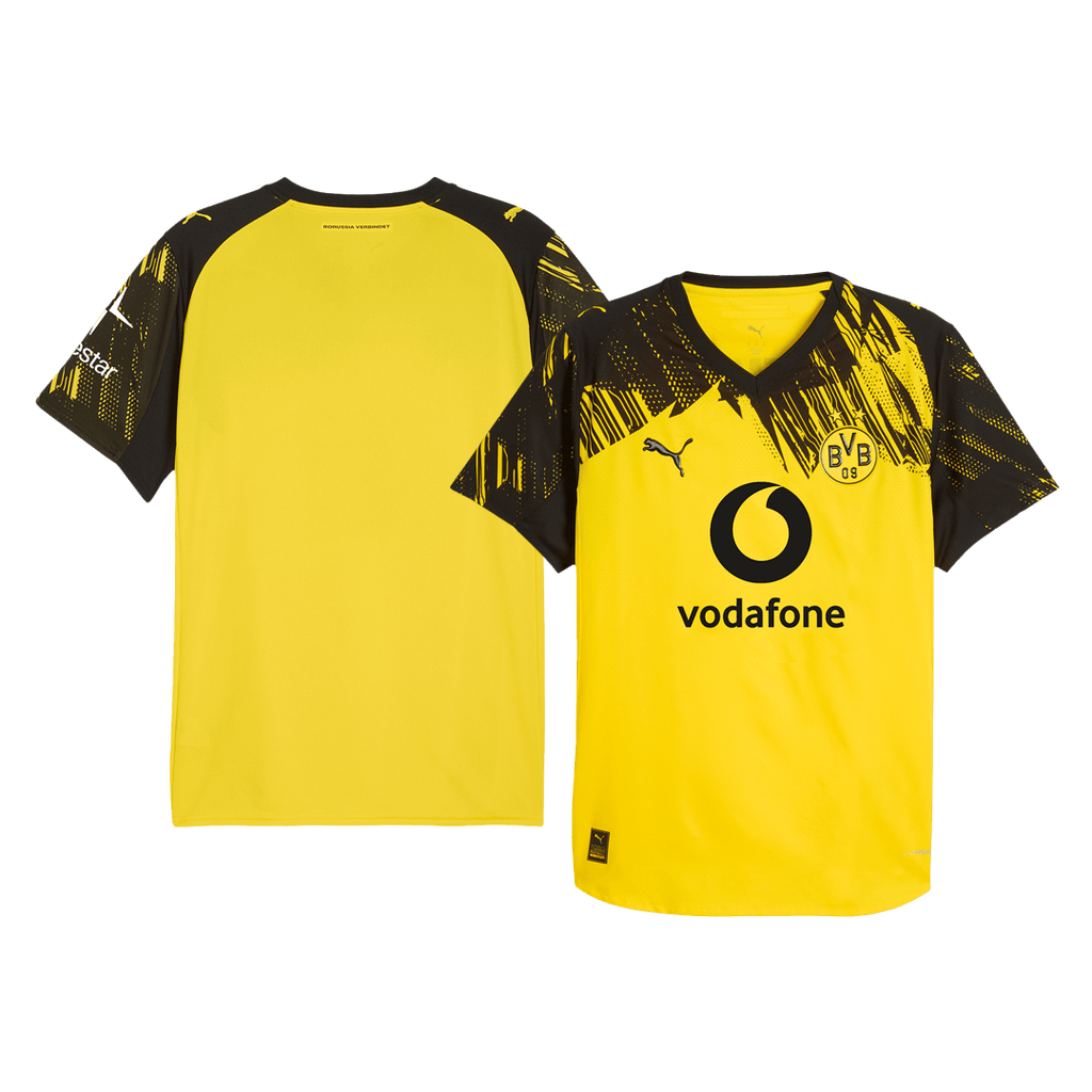 Player Version Borussia Dortmund Home Football Shirt 2025/26 Yellow