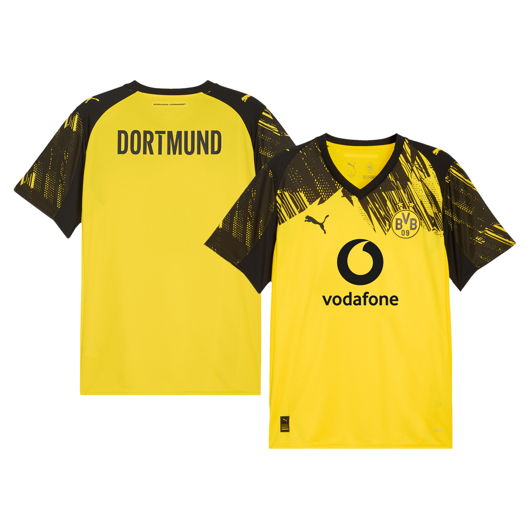 Borussia Dortmund Home Football Shirt 2025/26 Yellow