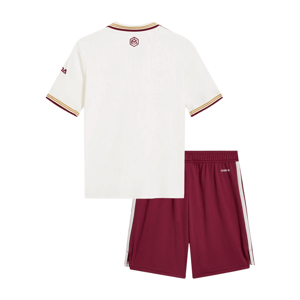 Kid's Arsenal Third Away Football Shirt Kit(Jersey+Shorts) 2025/26