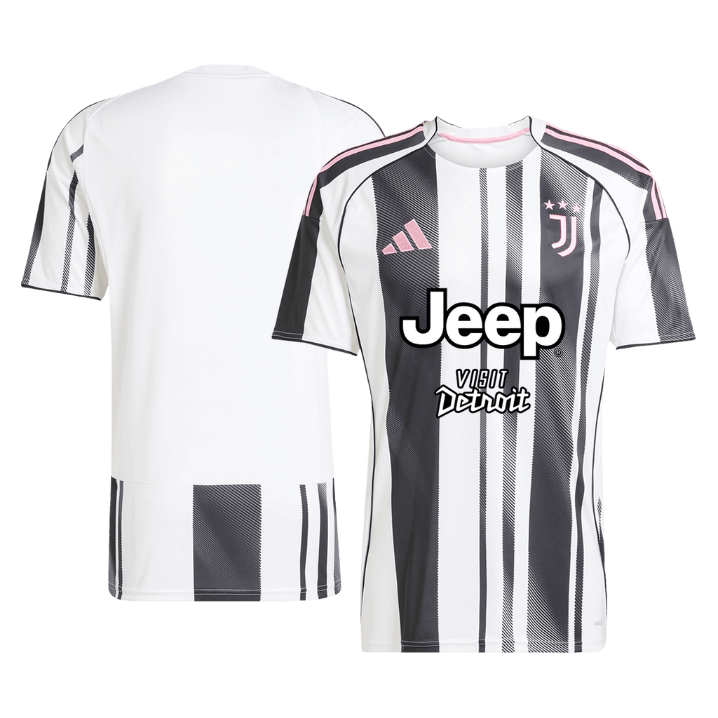 Juventus Home Football Shirt 2025/26 Black&White