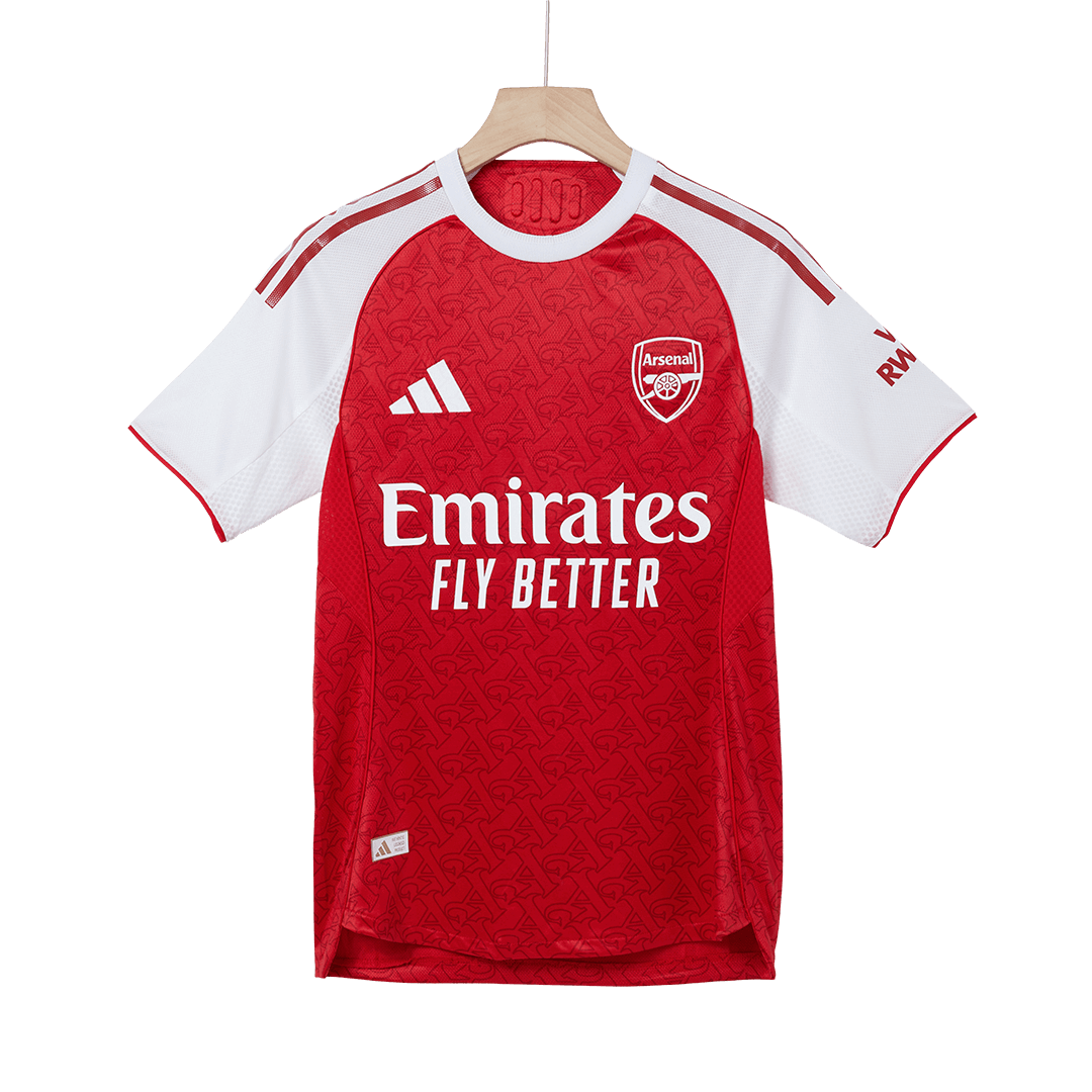 Player Version SALIBA #2 Arsenal Home Football Shirt 2025/26