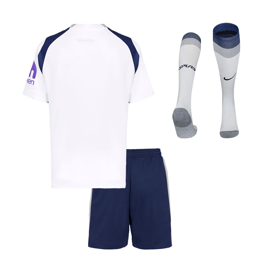 Kid's Tottenham Hotspur Home Football Shirt Kit(Jersey+Shorts+Socks) 2025/26