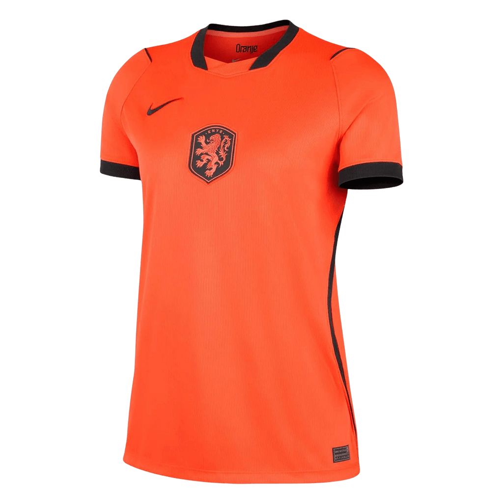 Women's Netherlands Home Soccer Jersey World Cup 2026 Orange