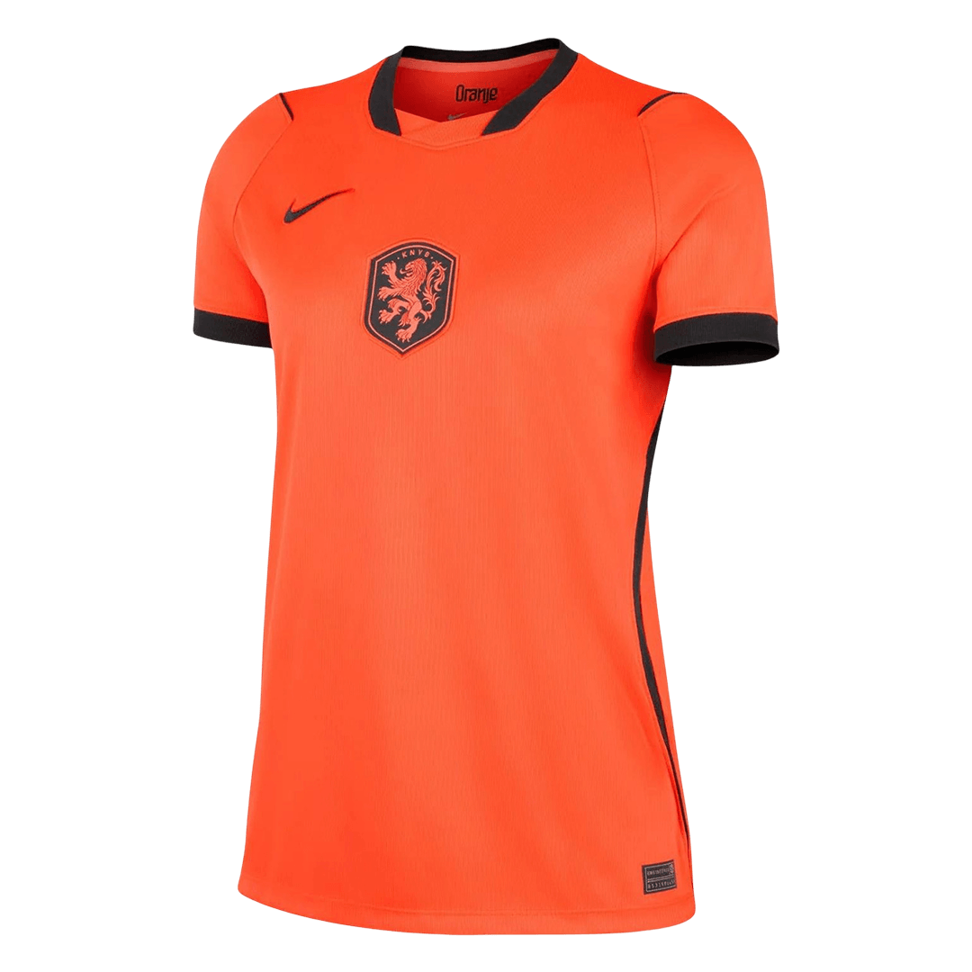 Women's Netherlands Home Soccer Jersey World Cup 2026 Orange