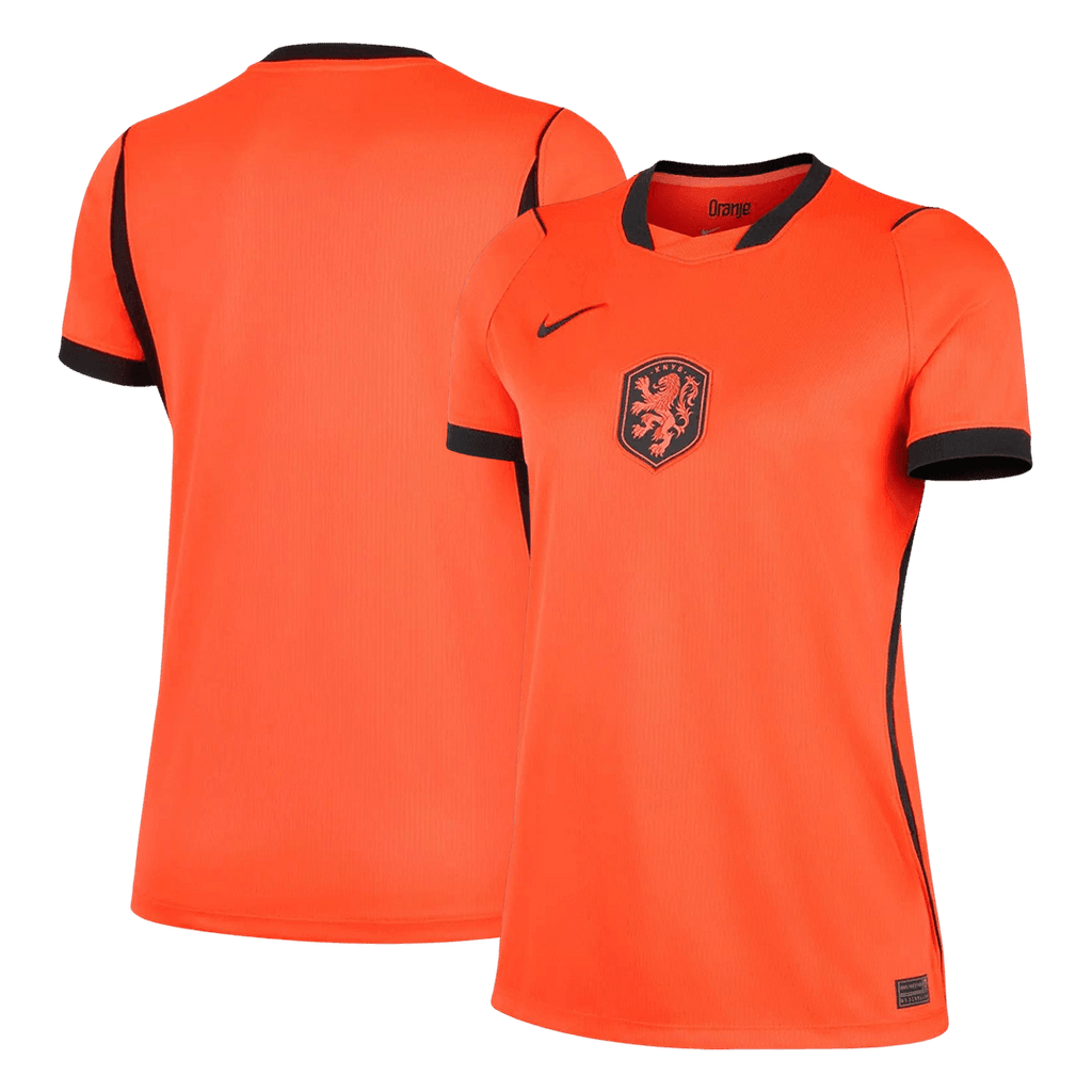 Women's Netherlands Home Soccer Jersey World Cup 2026 Orange
