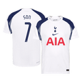 Player Version SON #7 Tottenham Hotspur Home Football Shirt 2025/26 White - UCL