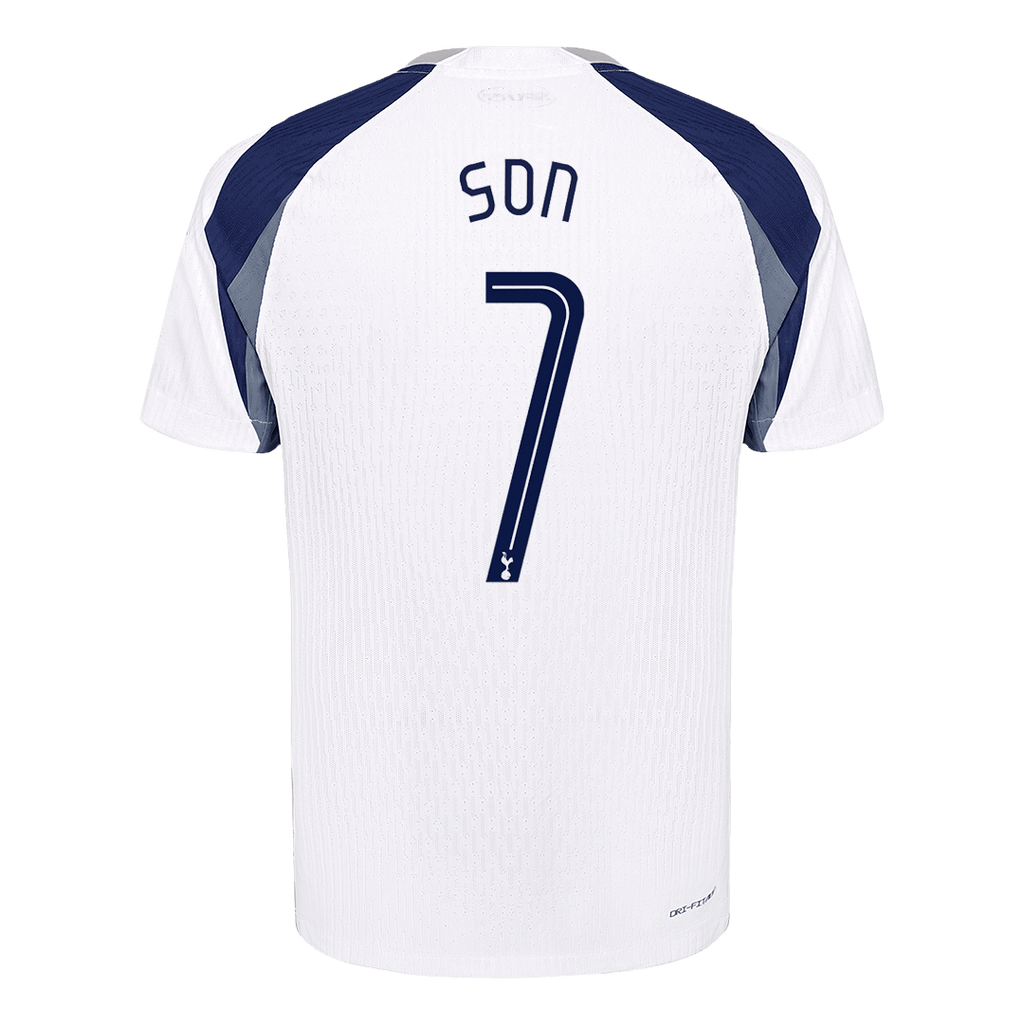 Player Version SON #7 Tottenham Hotspur Home Football Shirt 2025/26 White - UCL