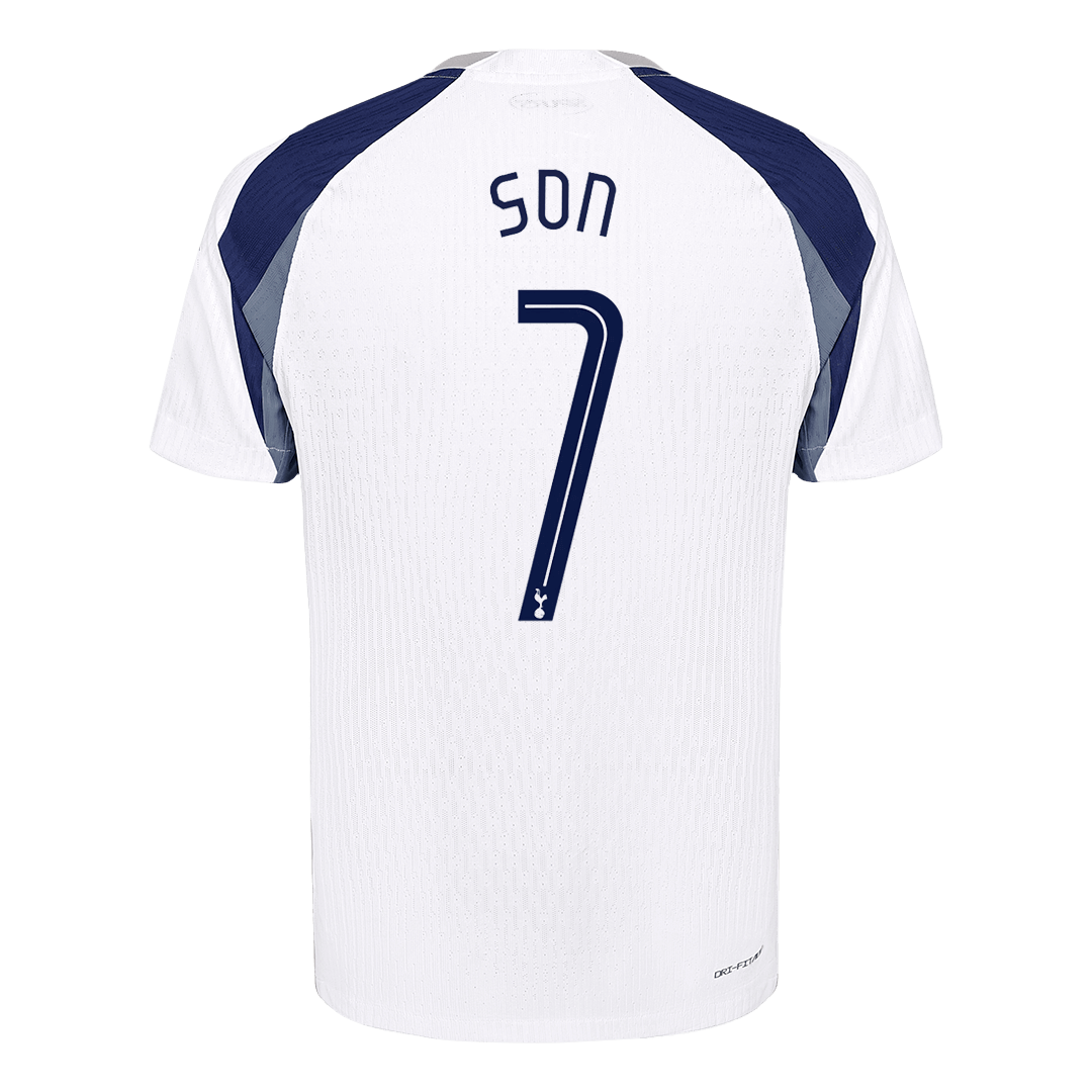 Player Version SON #7 Tottenham Hotspur Home Football Shirt 2025/26 White - UCL