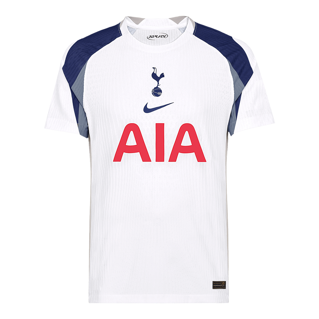 Player Version SON #7 Tottenham Hotspur Home Football Shirt 2025/26 White - UCL