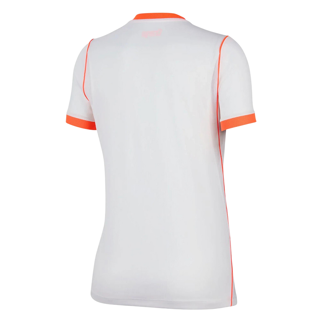 Women's Netherlands Away Soccer Jersey World Cup 2026 White