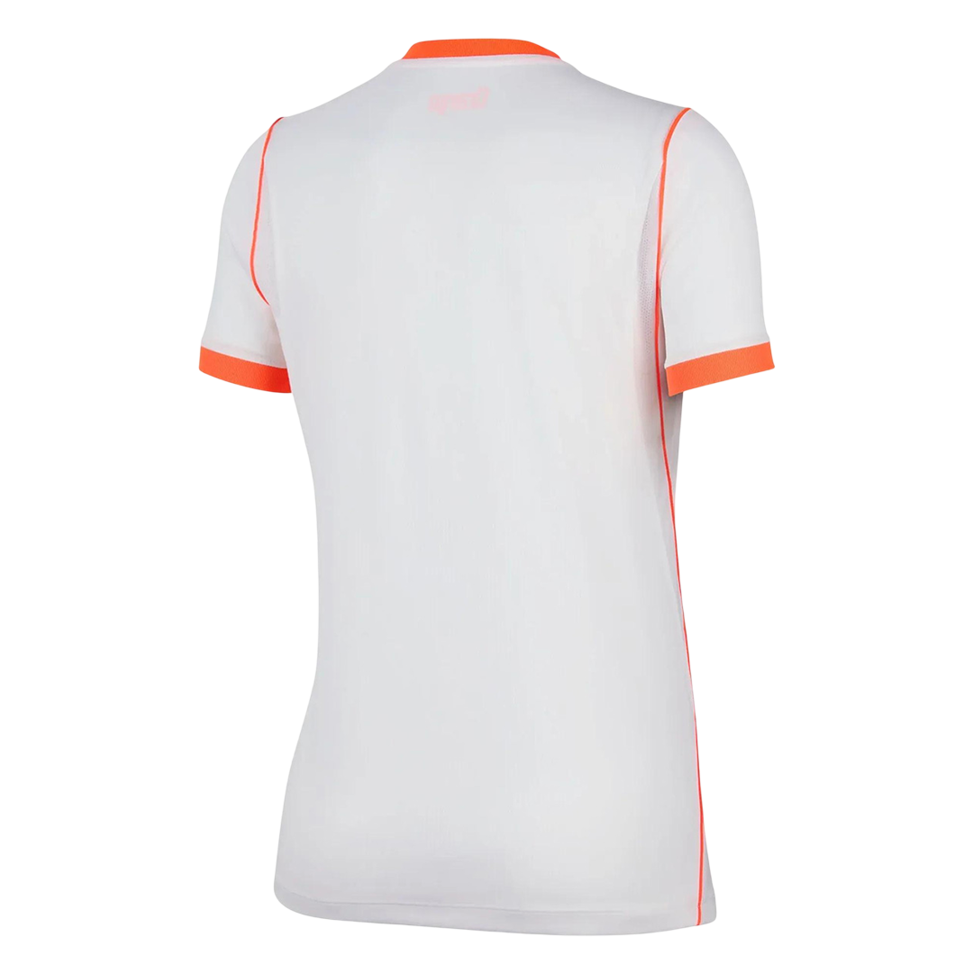 Women's Netherlands Away Soccer Jersey World Cup 2026 White
