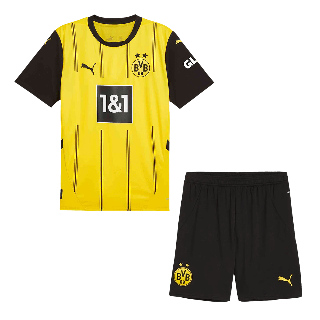 Borussia Dortmund Home Football Shirt Kit(Jersey+Shorts)
