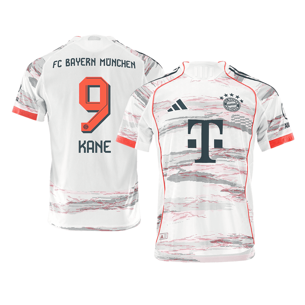 Player Version KANE #9 Bayern Munich Away Football Shirt 2025/26 White