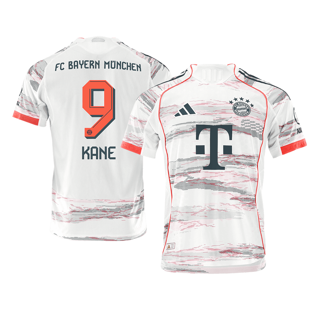 Player Version KANE #9 Bayern Munich Away Football Shirt 2025/26 White