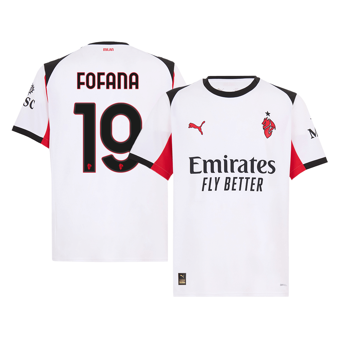 FOFANA #19 AC Milan Away Football Shirt 2025/26