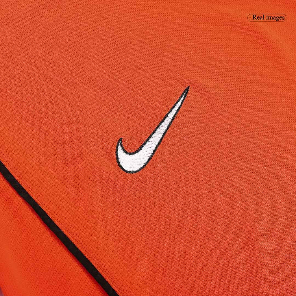 Retro Netherlands Home Soccer Jersey World Cup 1998 Orange