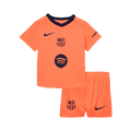 Kid's Barcelona Third Away Football Shirt Kit(Jersey+Shorts) 2025/26