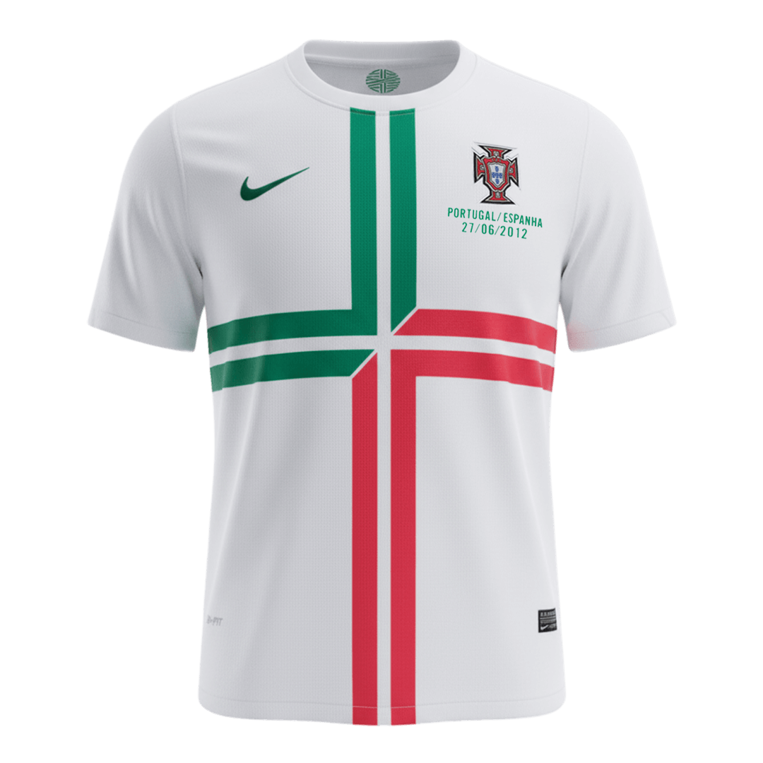 Retro 2012 Portugal Away Football Shirt