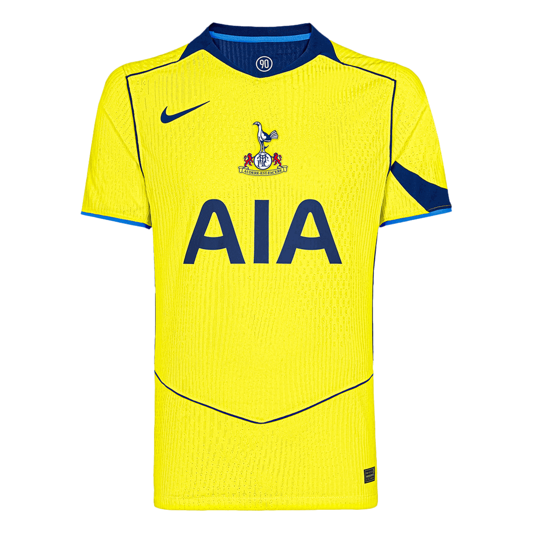 Player Version Tottenham Hotspur Third Away Football Shirt 2025/26