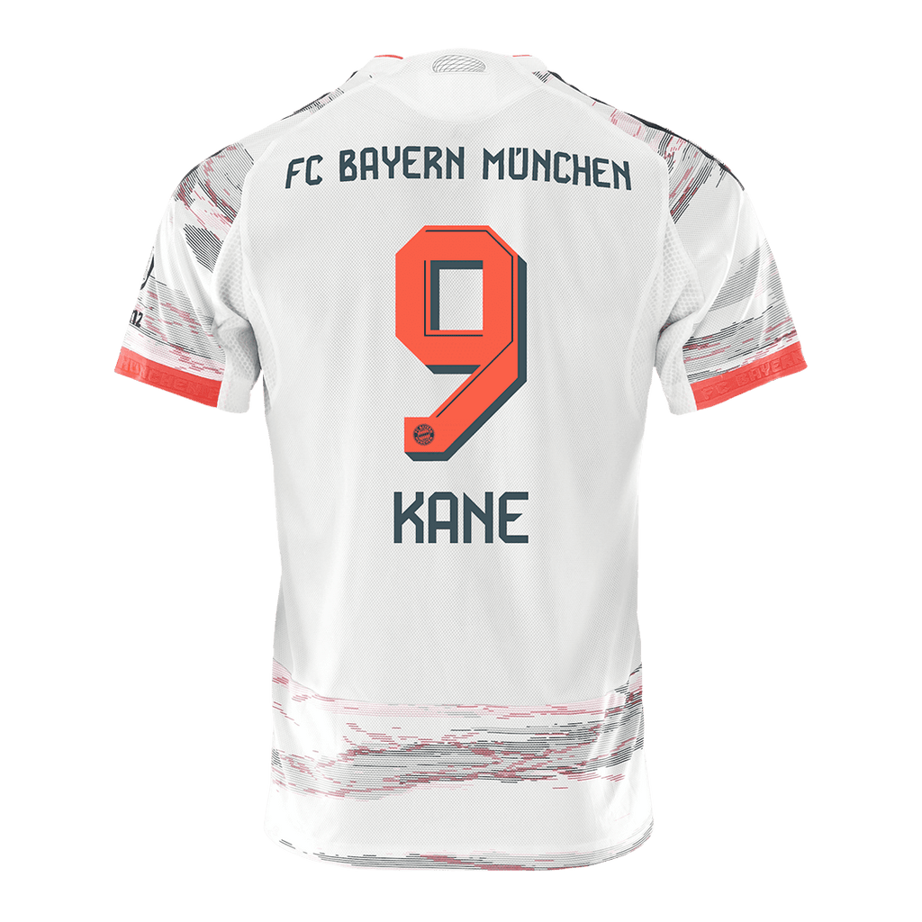 Player Version KANE #9 Bayern Munich Away Football Shirt 2025/26 White