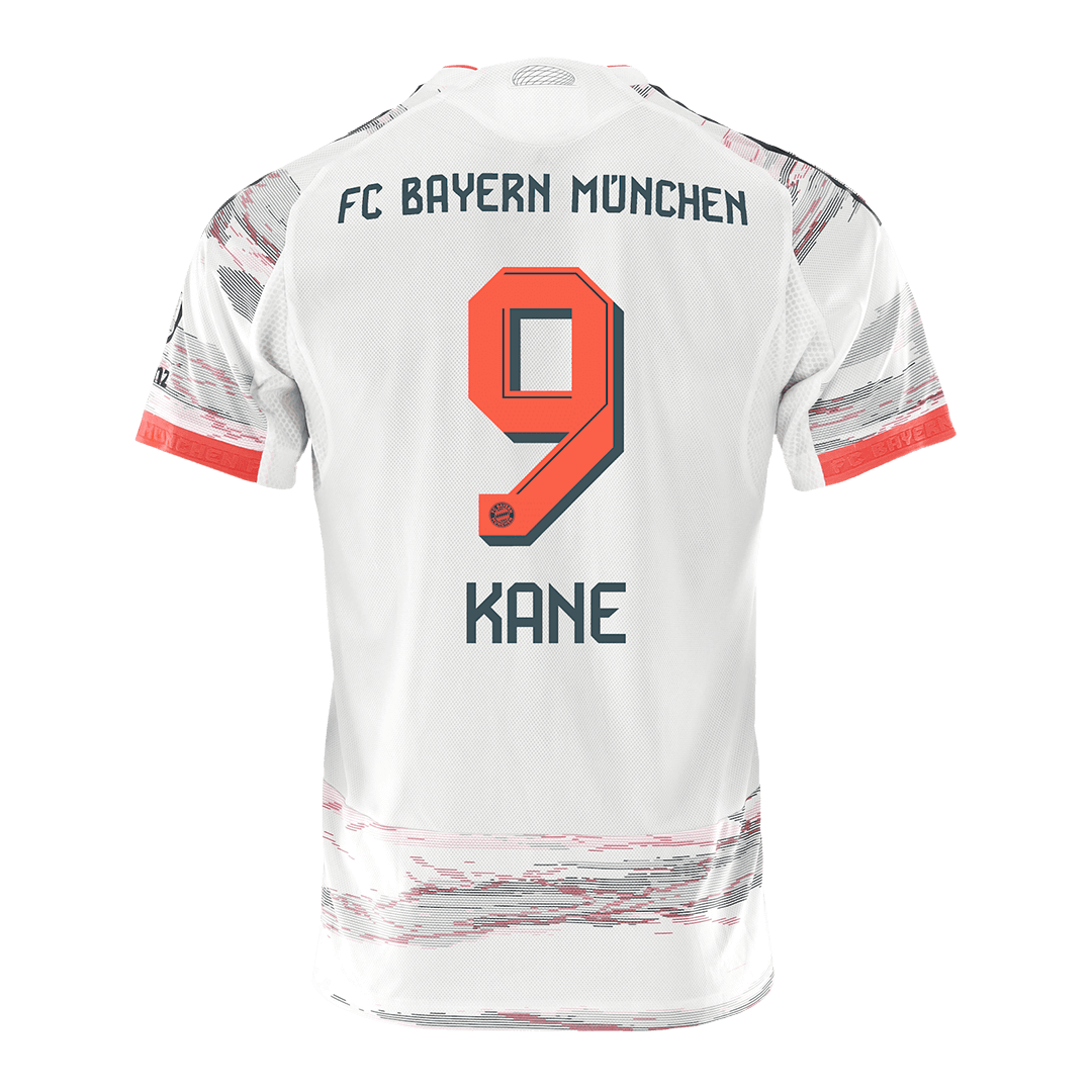 Player Version KANE #9 Bayern Munich Away Football Shirt 2025/26 White