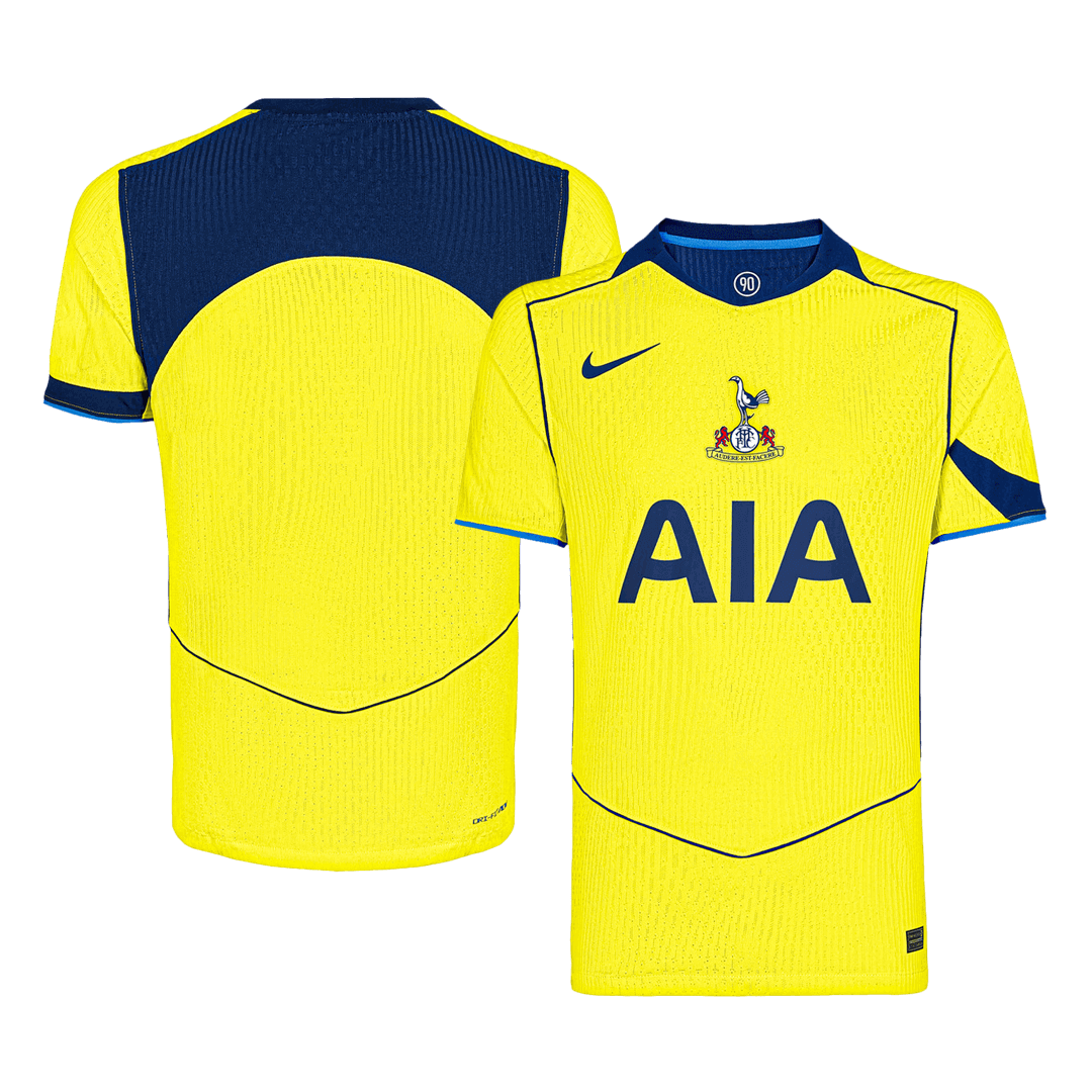 Player Version Tottenham Hotspur Third Away Football Shirt 2025/26