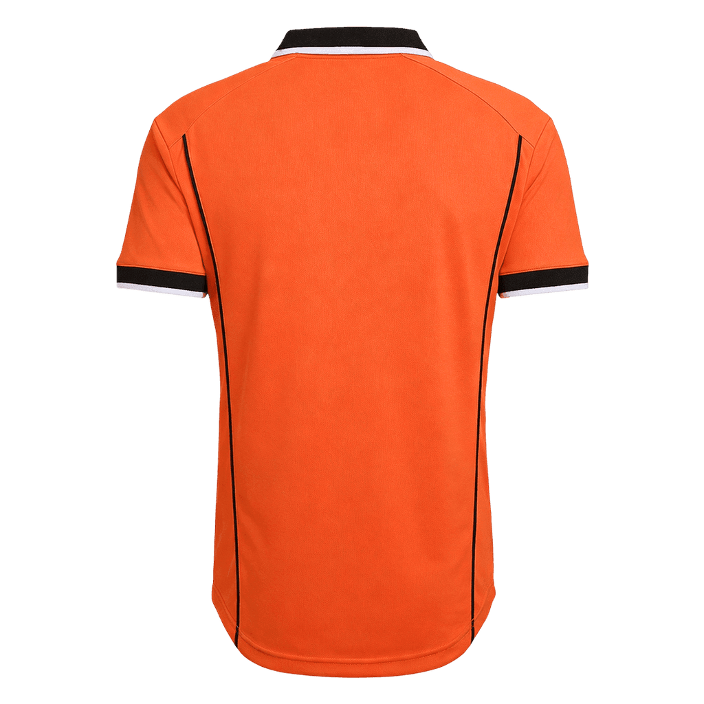 Retro Netherlands Home Soccer Jersey World Cup 1998 Orange