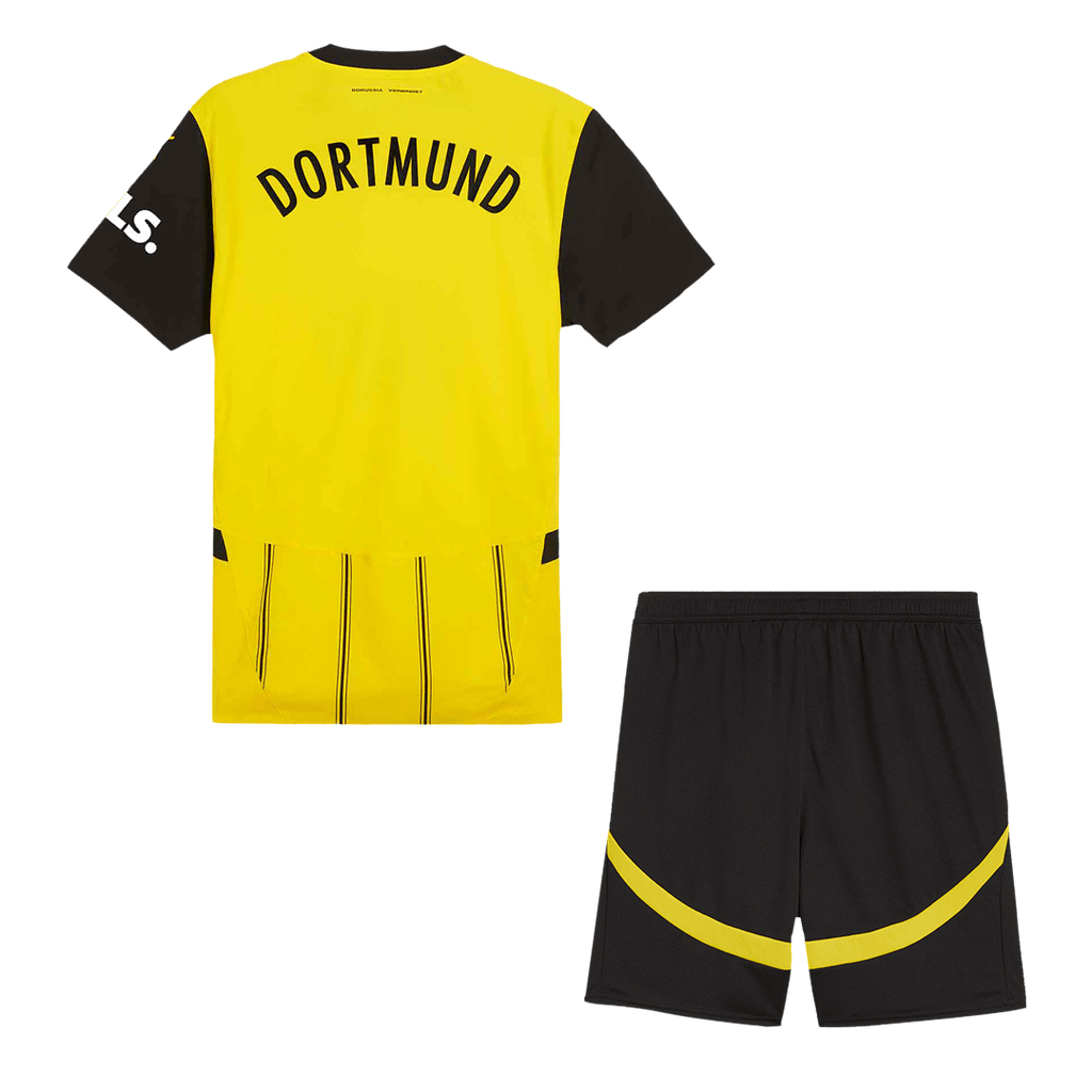 Borussia Dortmund Home Football Shirt Kit(Jersey+Shorts)