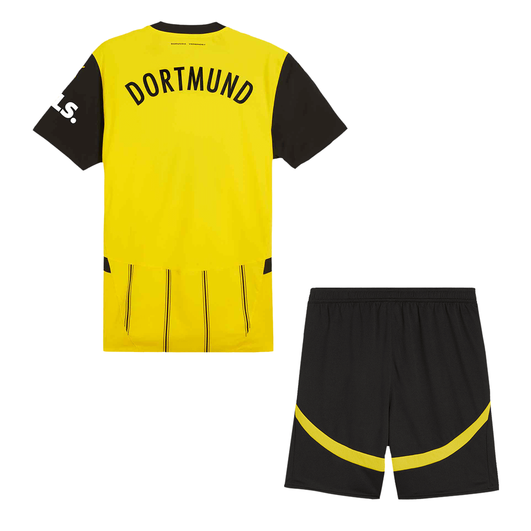 Borussia Dortmund Home Football Shirt Kit(Jersey+Shorts)