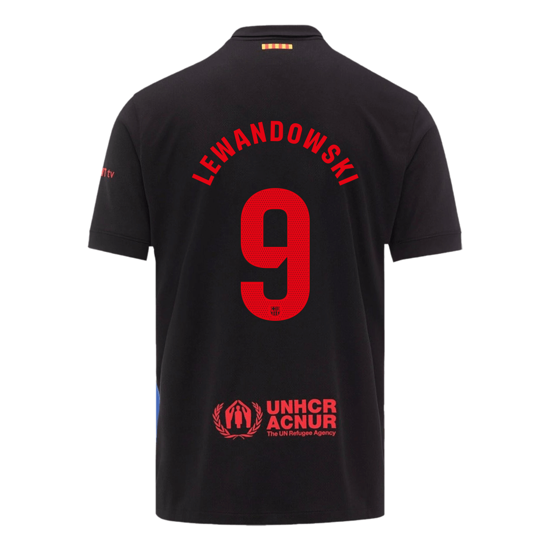 LEWANDOWSKI #9 Barcelona Away Football Shirt 2024/25