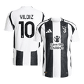 Player Version YILDIZ #10 Juventus Home Football Shirt 2024/25 - Save The Children Sponsor