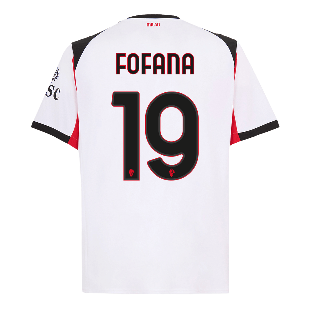 FOFANA #19 AC Milan Away Football Shirt 2025/26