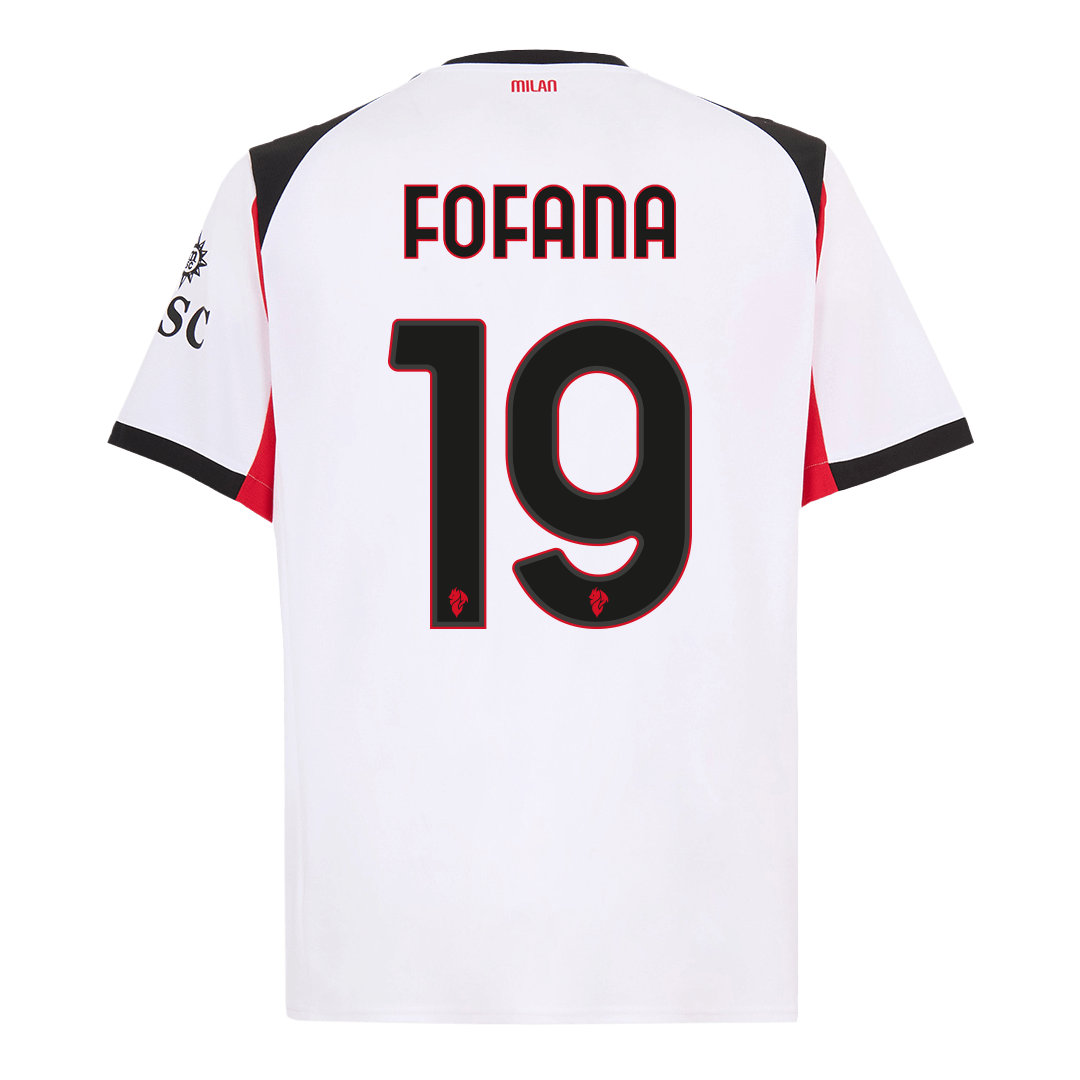 FOFANA #19 AC Milan Away Football Shirt 2025/26