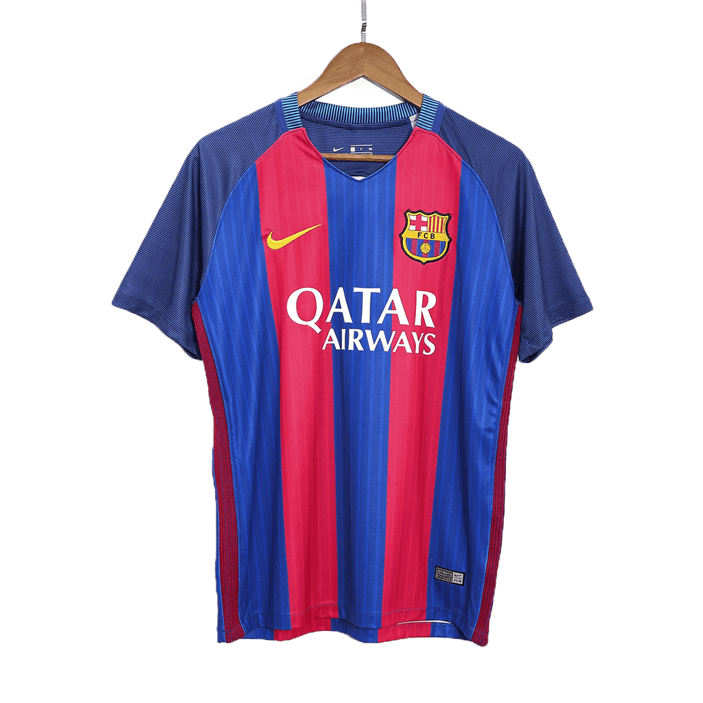 Retro 2016/17 Barcelona Home Football Shirt