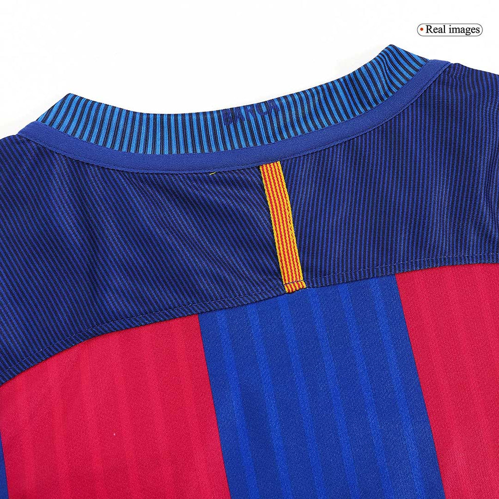Retro 2016/17 Barcelona Home Football Shirt
