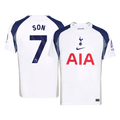 SON #7 Tottenham Hotspur Home Football Shirt 2025/26 White