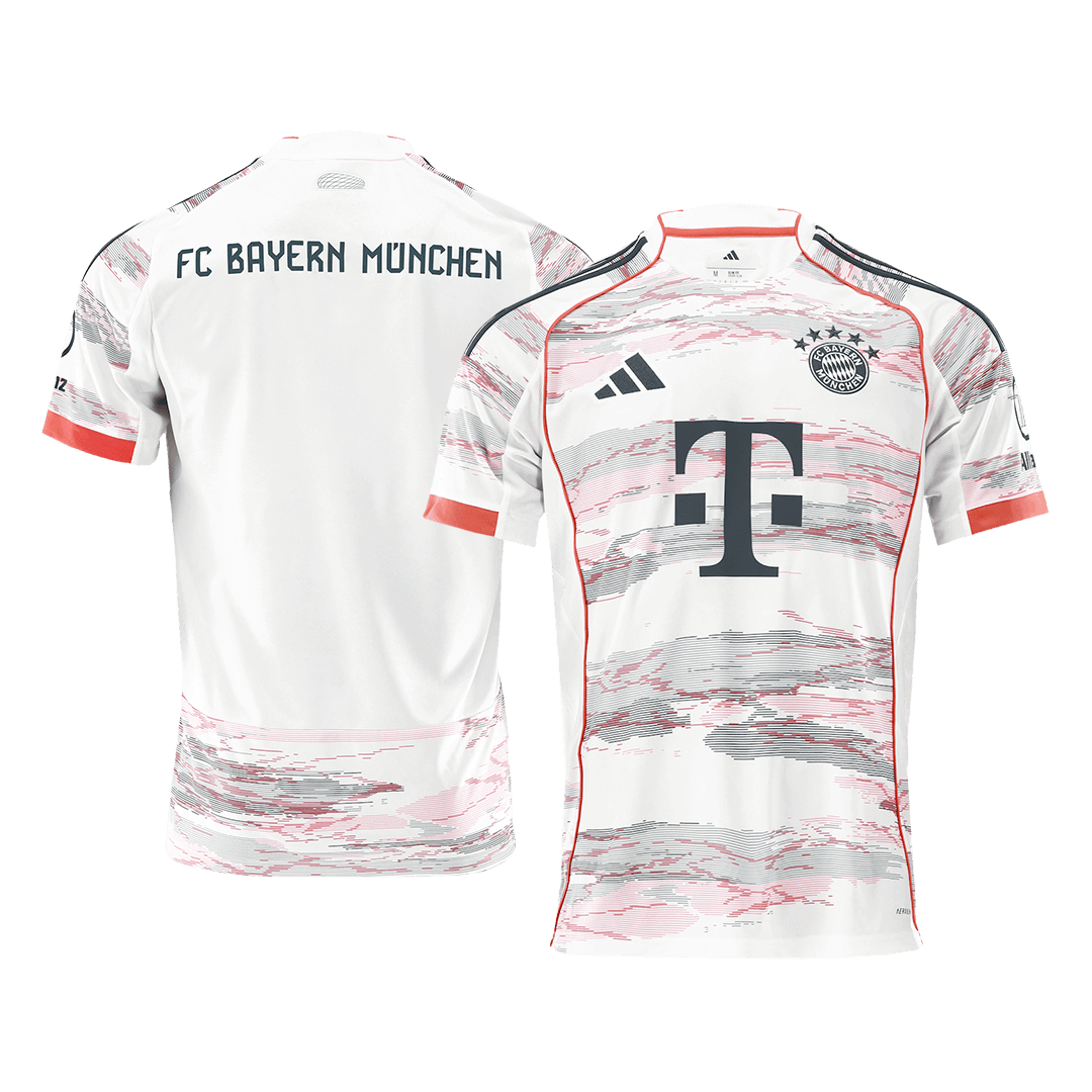 Bayern Munich Away Football Shirt 2025/26 White