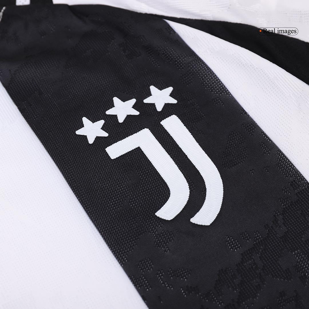 Player Version YILDIZ #10 Juventus Home Football Shirt 2024/25 - Save The Children Sponsor