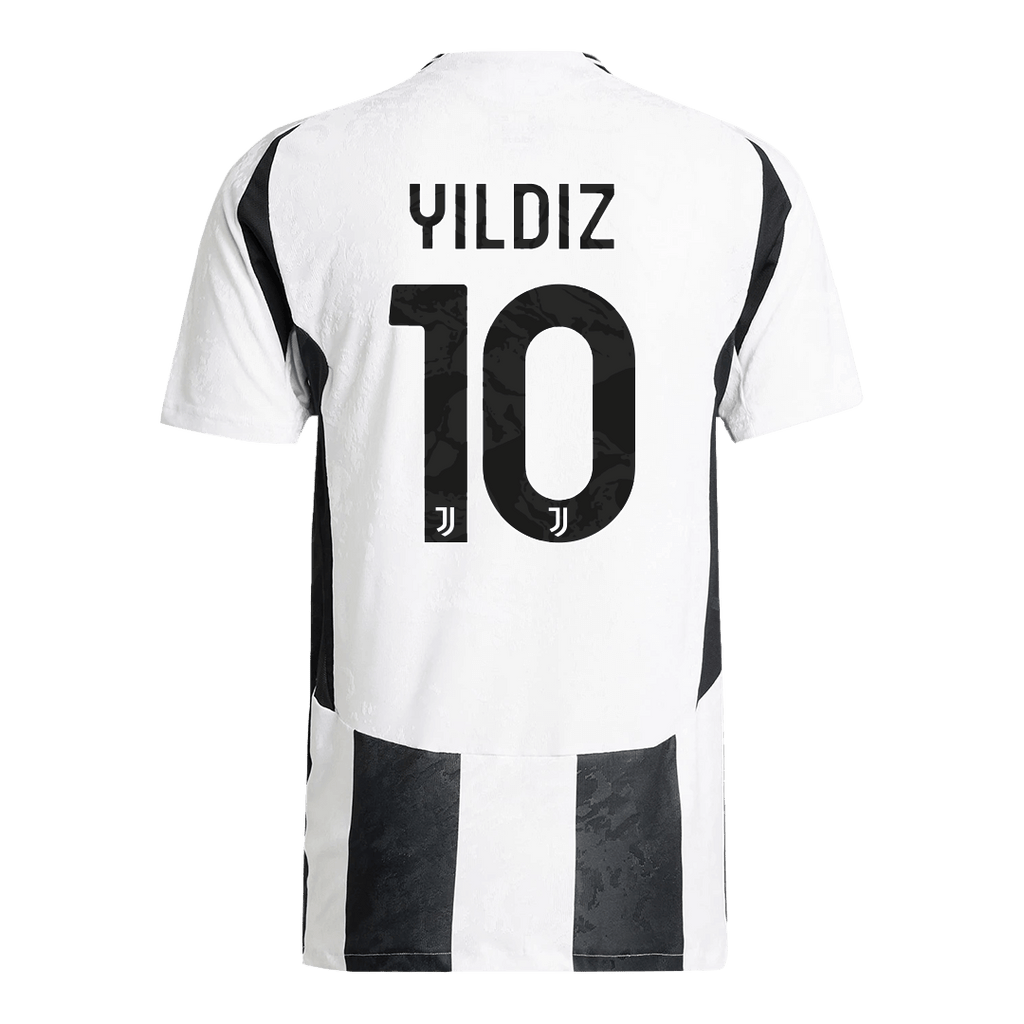 Player Version YILDIZ #10 Juventus Home Football Shirt 2024/25 - Save The Children Sponsor
