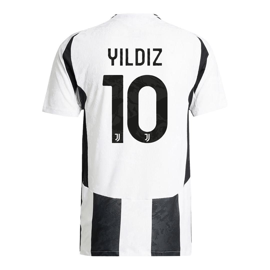 Player Version YILDIZ #10 Juventus Home Football Shirt 2024/25 - Save The Children Sponsor