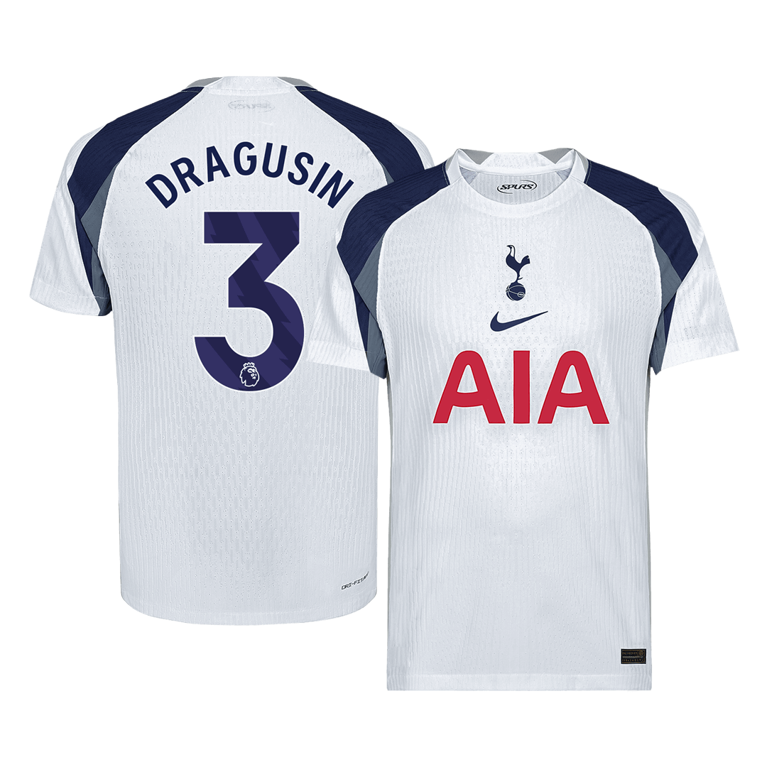 Player Version DRAGUSIN #3 Tottenham Hotspur Home Football Shirt 2025/26