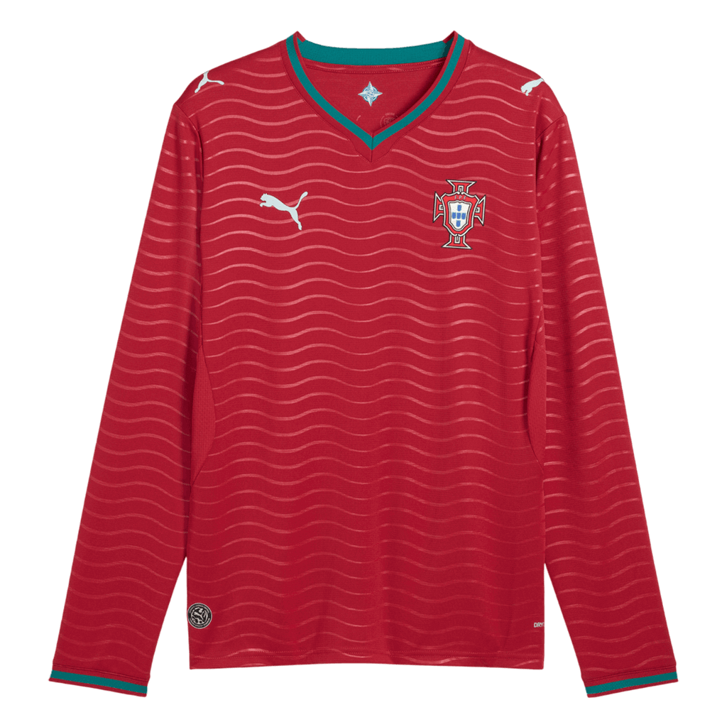 Portugal Home Long Sleeve Football Shirt 2026
